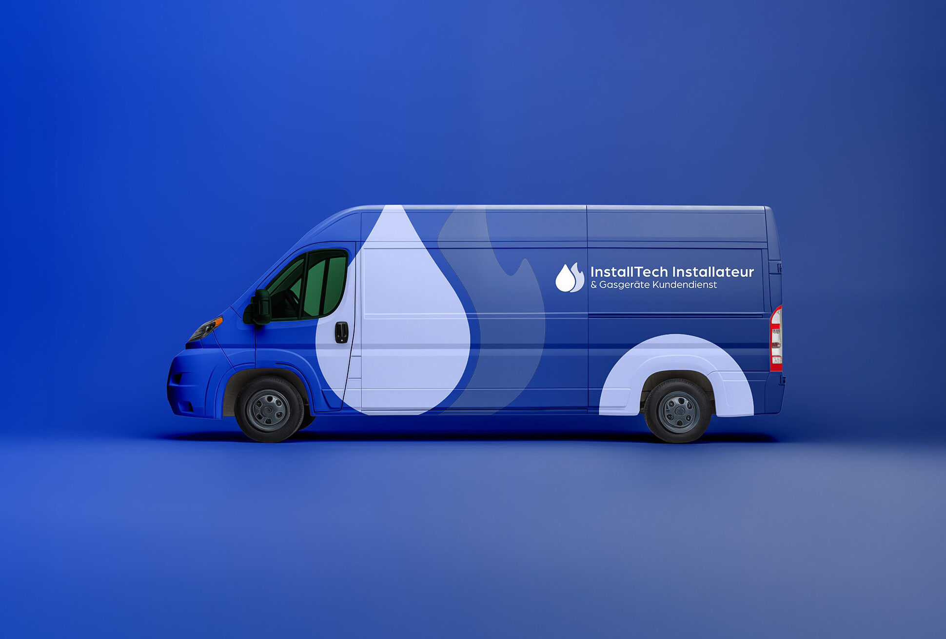 InstallTech Gasgeräte Kundendienst Wien - Großes Fahrzeug