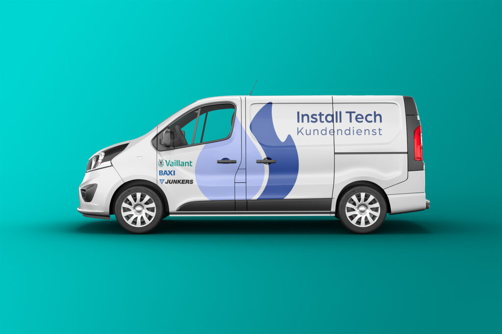 InstallTech Kundendienstfahrzeug