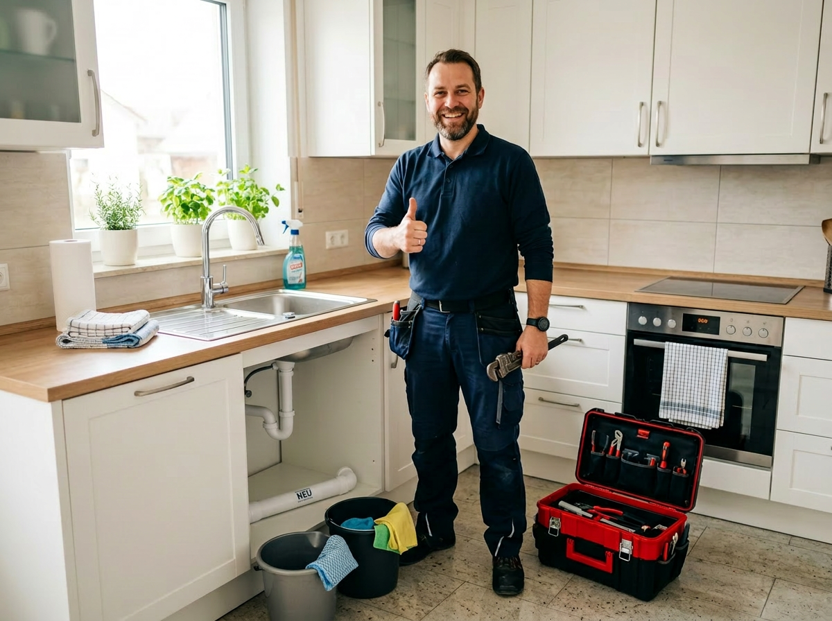 InstallTech Kundendienst - Rohrverstopfung saniert