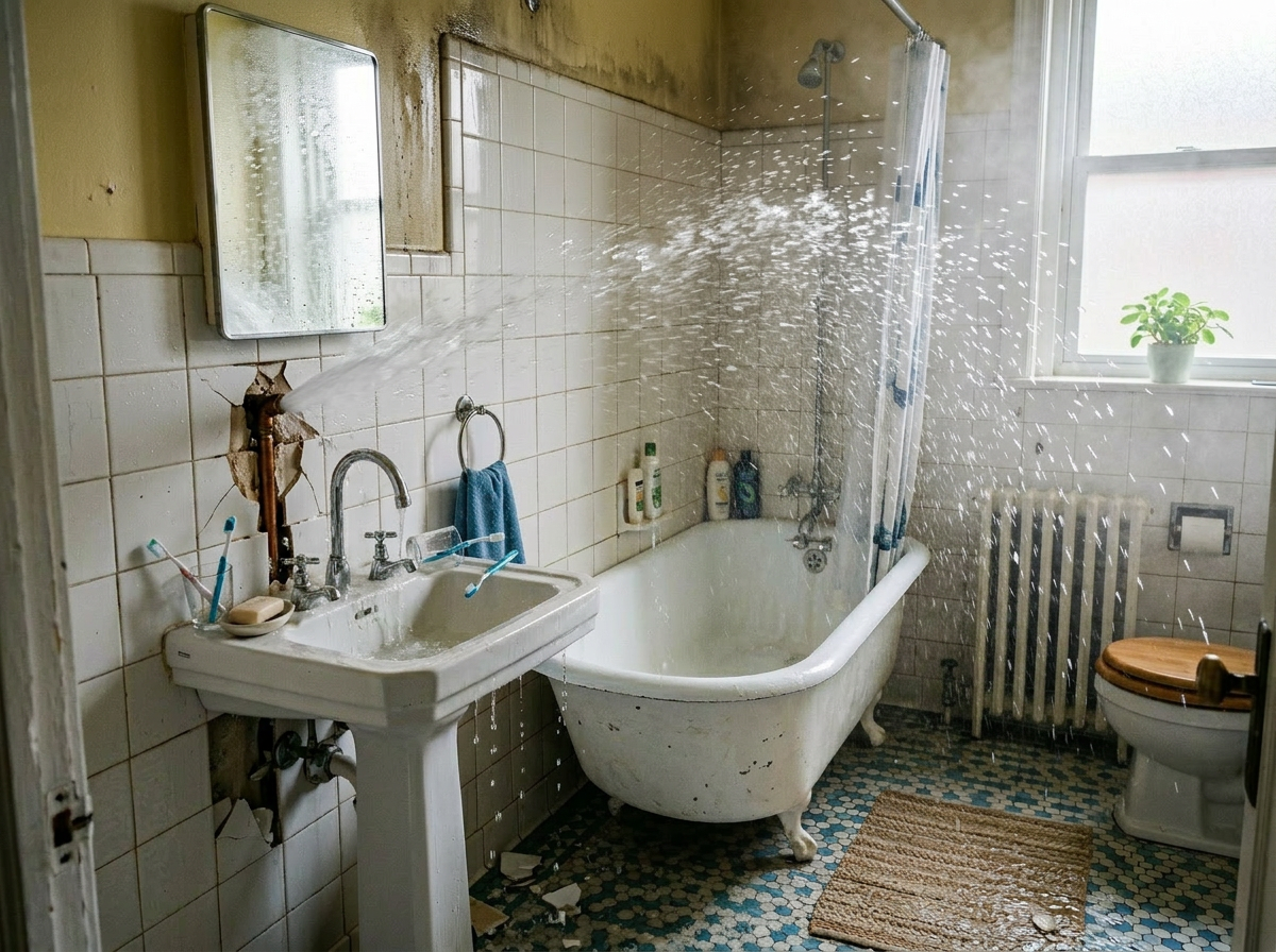 Rohrbruch Wien - InstallTech Kundendienst - Rohrbruch Notdienst Wien